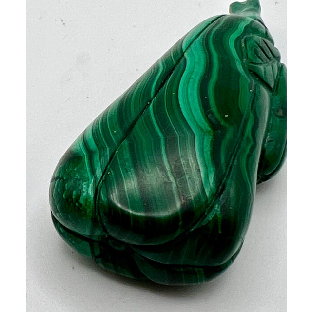 1970s 1970s Vintage Malachite Gourd Shape Snuff Bottle For Sale - Image 5 of 12