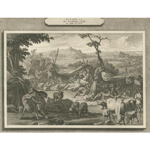 Pieter Mortier, Genesis & Apocalypse, 1700, Paper For Sale - Image 10 of 13