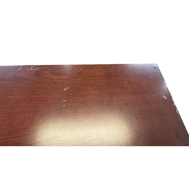 Wood Bassett Furniture French Inspired Collection Cherry Double Dresser Traditional 8-Drawer Chest For Sale - Image 7 of 12