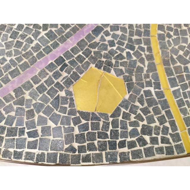 Ceramic Vintage Mosaic Table by Berthold Müller For Sale - Image 7 of 18