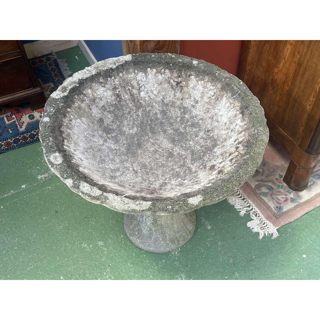 Vintage Reconstituted Stone Planter, 1970s For Sale - Image 3 of 4
