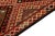 1950s Vintage Tribal Runner in Burgundy, Multicolor Geometric Patterns For Sale In New York - Image 6 of 7