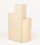 Modern Cream Laminate Geometric Display Stand For Sale - Image 4 of 8