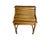 Traditional Vintage C .1970's Solid Oak Bradford Style Mini Roll-Top Desk For Sale - Image 3 of 11
