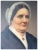 American Antique Primitive Oil Painting, Portrait of a Lady in Lace For Sale - Image 3 of 9