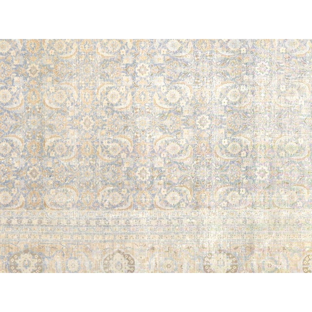 Semi Antique Persian Tabriz 10'7" x 16'7", Tabriz rugs are among the most exquisite and sought-after types of oriental...