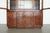 Brown Vintage Hickory Manufacturing Company Burl Wood Cabinet For Sale - Image 8 of 18