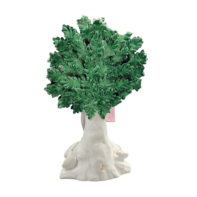 Chelsea Style Porcelain Figure of Actor with Mask from Edmé Samson Paris, 1860-1880 For Sale - Image 4 of 13