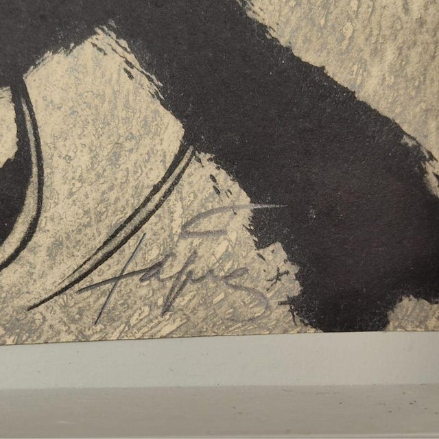 1970s Antoni Tàpies, Camisa, 1972, Etching, Framed For Sale - Image 5 of 7