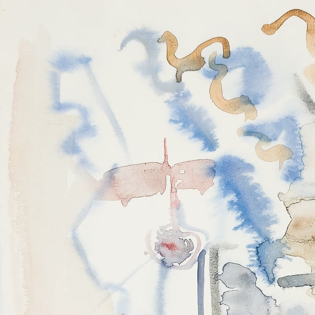 Portraiture Profile of an Abstracted Adonis - Robert Lohman, C. 1969 For Sale - Image 3 of 8