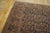 1850s Navy Floral Paisley Antique Persian Moud Rug 5' 9''x 7' 9'' Knotted Wool Carpet For Sale - Image 4 of 9