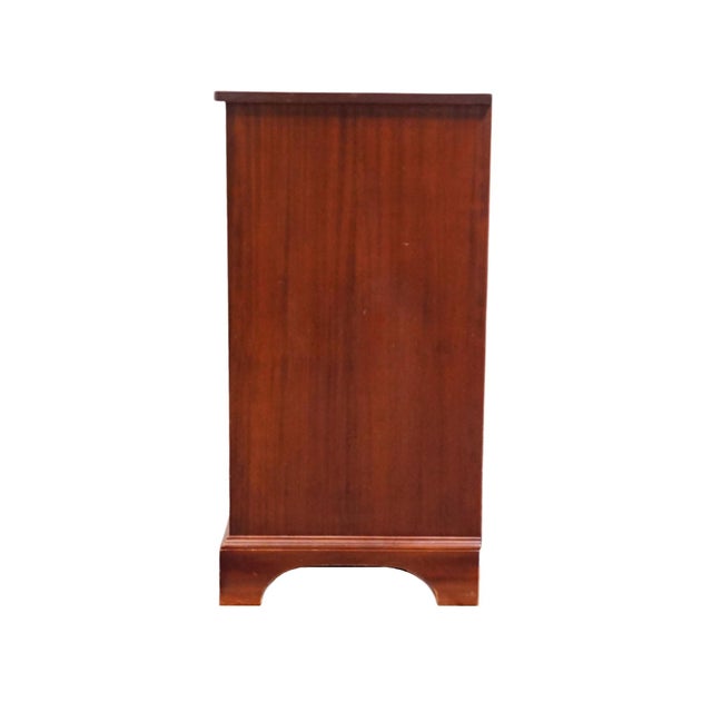 Brickwede Brothers Solid Mahogany Traditional Duncan Phyfe Style 54" Bowfront Buffet 257 For Sale - Image 11 of 14