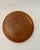 Brown 1960s Large Teak Bowl. Denmark For Sale - Image 8 of 8