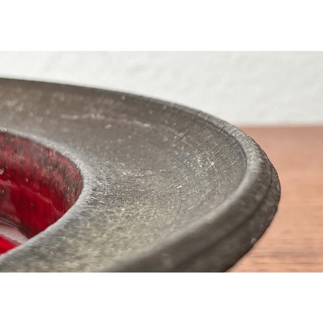 Mid-Century Modern Danish Studio Pottery Bowl from Lehmann Pottery, 1960s For Sale - Image 5 of 18