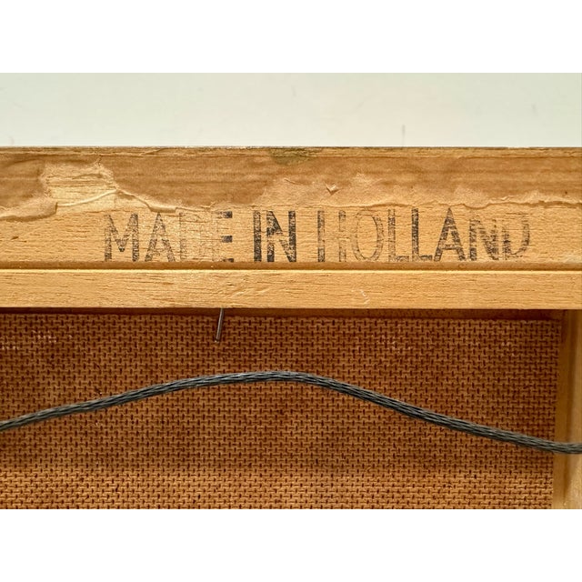 Wood Mid 20th Century Framed v. Weley Still Life Oil on Board With Floral Vase and Candle For Sale - Image 7 of 7