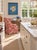 Custom English Wingback Chair in Red Toile by Brunschwig & Fils For Sale - Image 9 of 18