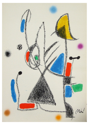 Joan Miró, Maravillas Con Variations Acrosticas 16, 1975, Lithograph