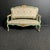 Green Vintage French Sofa in Wood, 1965 For Sale - Image 8 of 8