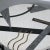 Memphis Tavola Oggetti Marble and Brass Abstract Inlaid Coffee Table For Sale - Image 3 of 6