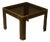 Brutalist Cast Bronze Side Table by Peter Van Heeck, 1970s For Sale
