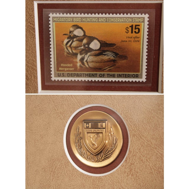 Printmaking Materials Mark S. Anderson '2005-2006 Federal Duck Stamp' Limited Edition Offset Lithograph For Sale - Image 7 of 13