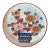 Imari Style Floral Bouquet Plate For Sale