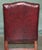 Georgian Oxblood Leather and Hardwood Gainsborough Library Armchair For Sale - Image 14 of 17