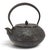 20th Century Oigen Nanbu Seieido Nambu Cast-Iron Pine and Crane Tetsubin For Sale In San Francisco - Image 6 of 16