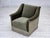 Vintage Danish Armchair in Green Furniture Velour and Beech Wood, 1970s For Sale - Image 16 of 18