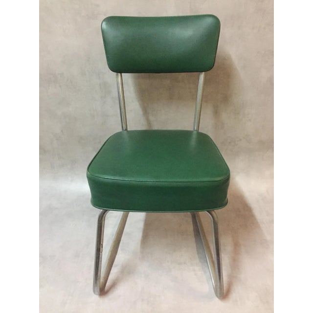 Mid-Century Skai Desk Chairs, Set of 6 For Sale - Image 4 of 11