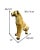 Stunning mixed-material life-size mountain lion sculpture. Dramatic Hollywood Regency statement. Condition: In good...