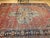 19th Century Mid 19th Century Persian Farahan Rug, Hand-Knotted Wool, Floral Medallion Pattern, Red & Blue, 8x12 For Sale - Image 5 of 18