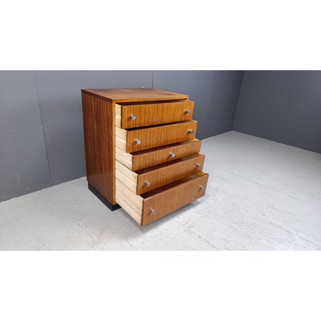 Vintage Chest of Drawers by Alfred Hendrickx for Belform, 1960s, in Good conditions. Designed 1960 to 1969 This piece has...