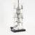 Incredible 1960s brutalist table lamp designed by the sculptor Richard Barr for the Laurel Lamp Co. This lamp features...