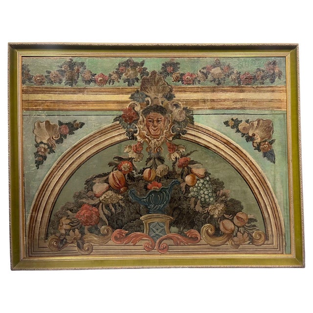 Italian Pair of Large 19th Century Italian School Paintings For Sale - Image 3 of 12