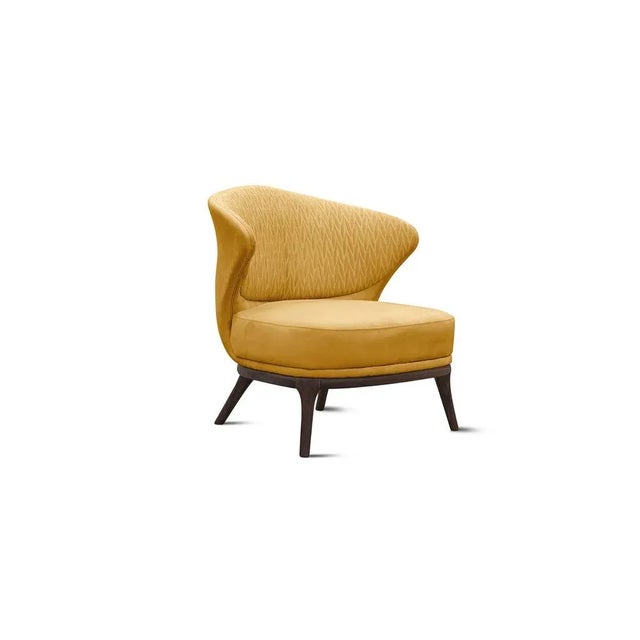 Brown Mousgoum Armchair by Alma De Luce For Sale - Image 8 of 8