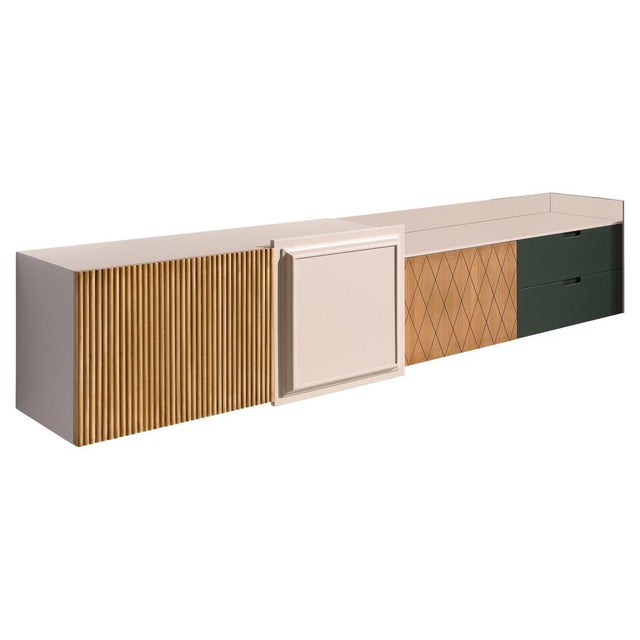 Not Yet Made - Made To Order Uka Suspended Sideboard by Lola Glamour For Sale - Image 5 of 5