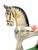 Beige Vintage Wooden Horse on Rolling Board, 1930s For Sale - Image 8 of 15
