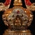 Late 19th Century Late 19th Century Gilt Bronze Tibetan Stupa With Gemstone Inlays, 1.9kg For Sale - Image 5 of 9