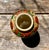 Ceramic Early 20th Century Pair Japanese Satsuma Hanazume Miniature Cabinet Vases, Floral Decoration, 5 Inches For Sale - Image 7 of 11