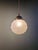 Art Deco Pendant Lights in Pressed Molded Frosted Glass, 1930s, Set of 2 For Sale - Image 6 of 16