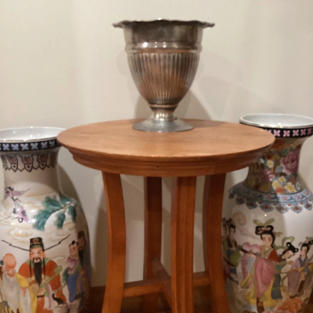 Mid 20th Century Silvered Metal Champagne Bucket India For Sale - Image 10 of 12