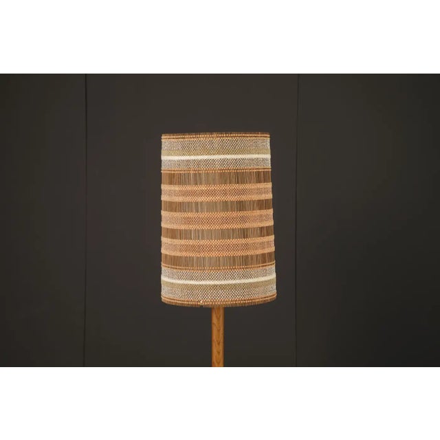 Maria Kipp Maria Kipp California Organic Modern Lampshade in Soft Copper and Cream, 1960s For Sale - Image 4 of 10