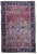 Textile 1900s Antique Handmade Persian Kerman Rug For Sale - Image 7 of 7