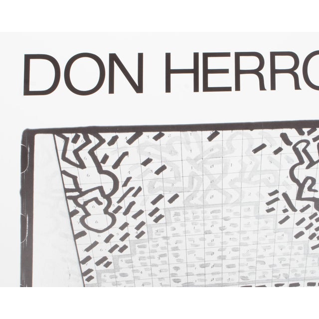 Paper 1991 “Tubshots” Keith Haring Exhibition Poster by Don Herron For Sale - Image 7 of 9