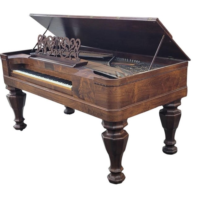 A beautiful large in excellent condition Steinway 1860 square piano in fine working order. Features a solid Rosewood case...