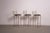 Glass Dry Bar with Bar Stools from Cidue, 1985, Set of 4 For Sale - Image 13 of 18