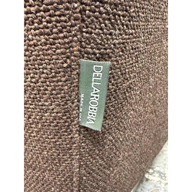 Dellarobbia Regis Swivel Lounge Armchairs, Pair For Sale - Image 11 of 12