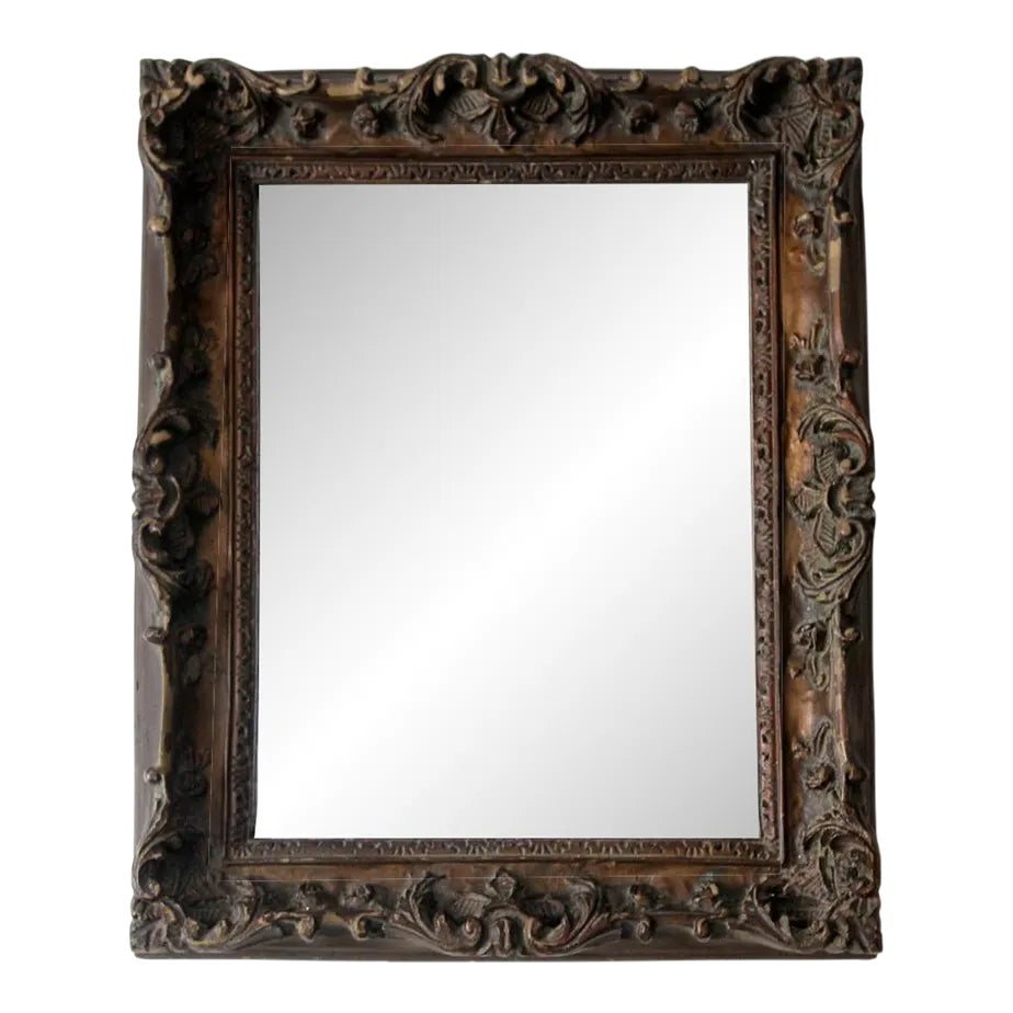 Antique Victorian Wall Mirror | Chairish