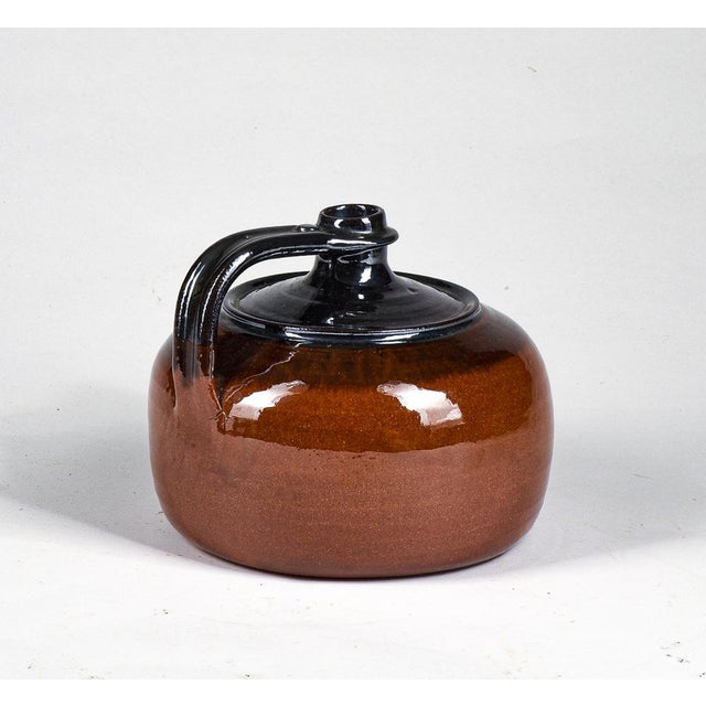 Glazed Terracotta Vase by Luigi Gaudenzi Fratte Rosa Ps Italia, 1970 For Sale - Image 5 of 10